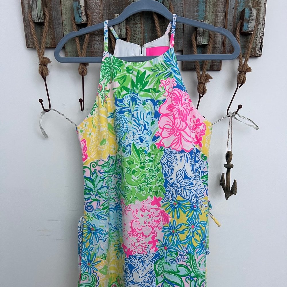 Lilly Pulitzer Margot Dress Cheek-to-Cheek Pattern